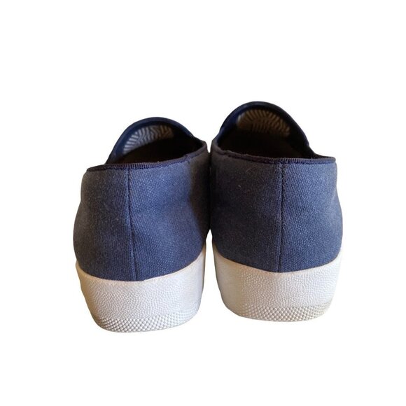 FitFlop SuperKate Loafers Midnight Navy Size US 7 EU 38 - Picture 3 of 7